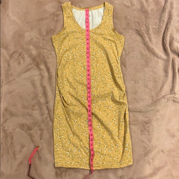 Yellow maternity dress - Picture 5 of 6